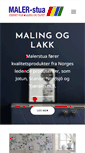 Mobile Screenshot of malerstua.no